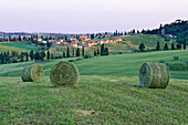 Spring Hay Harvest, Tuscany, Italy