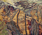 Volcanic landscape, rock Formation, Baja d Abra, Ponta de Sao Lourenço, Madeira, Portugal, Ponta de Sao Lourenco, Madeira, Portugal