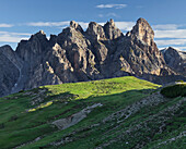 Rautkofel, Dolomitien, Alto Adige, Trentino-Alto Adige, Italien