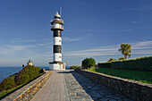 Leuchtturm Cabo de San Agustin, Ortiguera, Asturien, Spanien