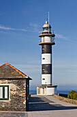 Leuchtturm Cabo de San Agustin, Ortiguera, Asturien, Spanien