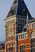 Centraal railway station, Amsterdam, North Holland, Netherlands