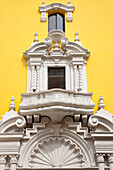 Exterior of building at Plaza de Armas square, Lima, Peru, South America