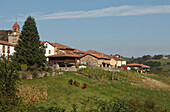 Horreo, traditionel storehouse, granary, Torazo, near Infiesto, province of Asturias, Principality of Asturias, Northern Spain, Spain, Europe