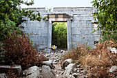 Roman Temple, Ruins of ancient Olympos, lycian coast, Lycia, Mediterranean Sea, Turkey, Asia