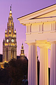 Theseustempel im Volksgarten, Rathaus, 1. Bezirk, Innere Stadt, Wien, Österreich