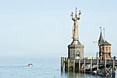 Imperia statue, Konstanz, Lake Constance, Baden-Wuerttemberg, Germany, Europe