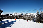 Rothaus Lift at Feldberg skiing region, Black Forest Baden Wurttemberg, Germany, Europe