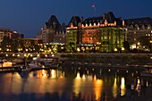 FAIRMONT EMPRESS HOTEL INNER HARBOUR VICTORIA VANCOUVER ISLAND BRITISH COLUMBIA CANADA