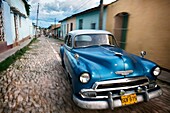 Street, Trinidad city, Sancti Spiritus Province, Cuba.