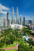 The Petronas Towers, Kuala Lumpur