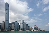 Skyline, Victoria Harbour, Hong Kong, China