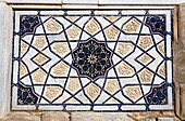 Uzbekistan - Samarkand - architectural detail of the Bibi-Khanym Mosque