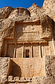 The tomb of Darius the Great at Naqsh-i Rustam, Iran