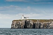 Farne Island lighthouse in Northumberland, England