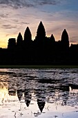 Sunrise  Angkor Wat  Siem Reap  Cambodia  Asia