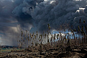 Tavurvur Volcano at daytime, Tavurvur Volcano, Rabaul, East New Britain, Papua New Guinea, Pacific