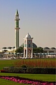 Qatar, Doha, the Great Mosque and Clock Tower