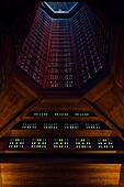 France, Le Havre, Saint Joseph church, interior