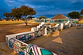Africa, South Africa, Mpumalanga Province, Ndebele tribe, Loopsruit cultural village