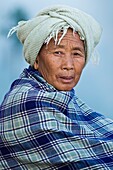 Myanmar (Burma), Sagaing State, Leshi, Naga woman