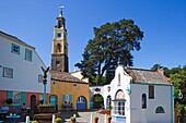 Wales,Gwynedd,Portmeirion Village