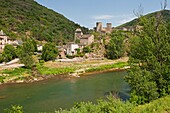 France, Aveyron, Raspes du Tarn, Brousse le Chateau