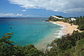 Sandy beach in the Carlisle Bay, Antigua, West Indies, Caribbean, Central America, America