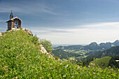 Freudenreichkapelle, mountain chapel near Schliersee, Bavaria, Germany
