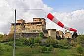 Burg von Torrechiara bei Parma, Emilia Romagna, Italien