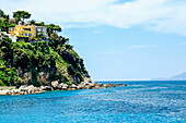 House on the shore of Capri, Campania, Italy