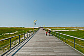 Beach pier of St Peter-Ording, Northern Frisia, Schleswig-Holstein, Germany