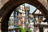 Half-timbered houses, Riquewihr, Alsace, France