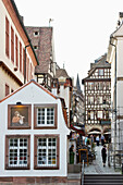 Altstadt in Straßburg, Elsass, Frankreich