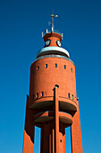 Hanko Wasserturm unter blauem Himmel, Hanko, Südliches Finnland, Finnland, Europa