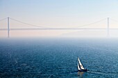 25th April Bridge inTagus river, Lisbon, Portugal