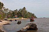 Hotel and resort at the coast of Kampot province, Cambodia, Asia