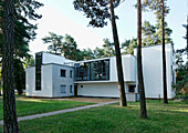 House Muche Schlemmer, Master House Settlement, Bauhaus, Dessau, Saxony-Anhalt, Germany, Europe