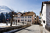 Hotel Meisser in Guarda, Unterengadin, Schweiz