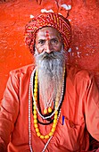 Sadhu holy man,near Brahma temple,pushkar, rajasthan, india