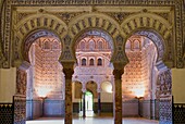 Royal Alcazar,`Salón de Embajadores´,Ambassador´s Hall ,Sevilla,Andalucía,Spain