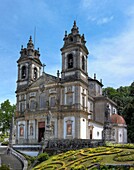 Bom Jesus do Monte sanctuary, Tenoes, near Braga, Portugal