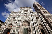 The Duomo of Santa Maria del Fiore and Giotto belfry, Florence, Italy