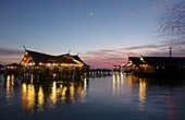 Kapalai resort at Kapalai Island, Borneo, Malaysia