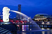 The Merlion Statue, Singapore