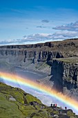 Dettifoss waterfall  Asbyrgi National Park  Iceland