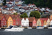 Europe, Norway, Hordaland, Bergen, Bryggen