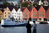 Europe, Norway, Hordaland, Bergen, Bryggen