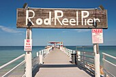 Rod and Reel Pier on Tampa Bay in Anna Maria on Anna Maria Island, Florida
