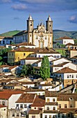 View of the Igreja de Nossa Senhora do Carmo of the Unesco World Heritage,city of Ouro Preto in Minas Gerais,Brazil,South America